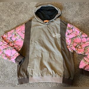 Loiter SPLINTER HOODIE PINK/brown CAMO size XXL unisex